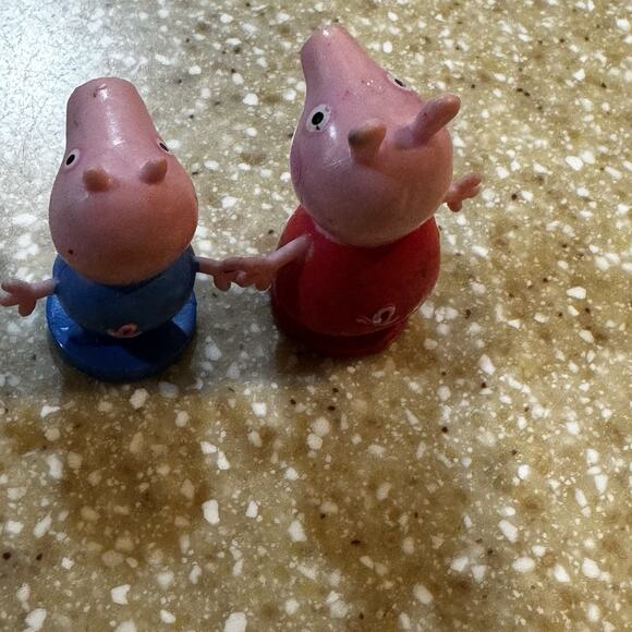 Vintage 2003 Peppa Pig Lot of 9 Mini Figures Hasbro - Picture 5 of 14